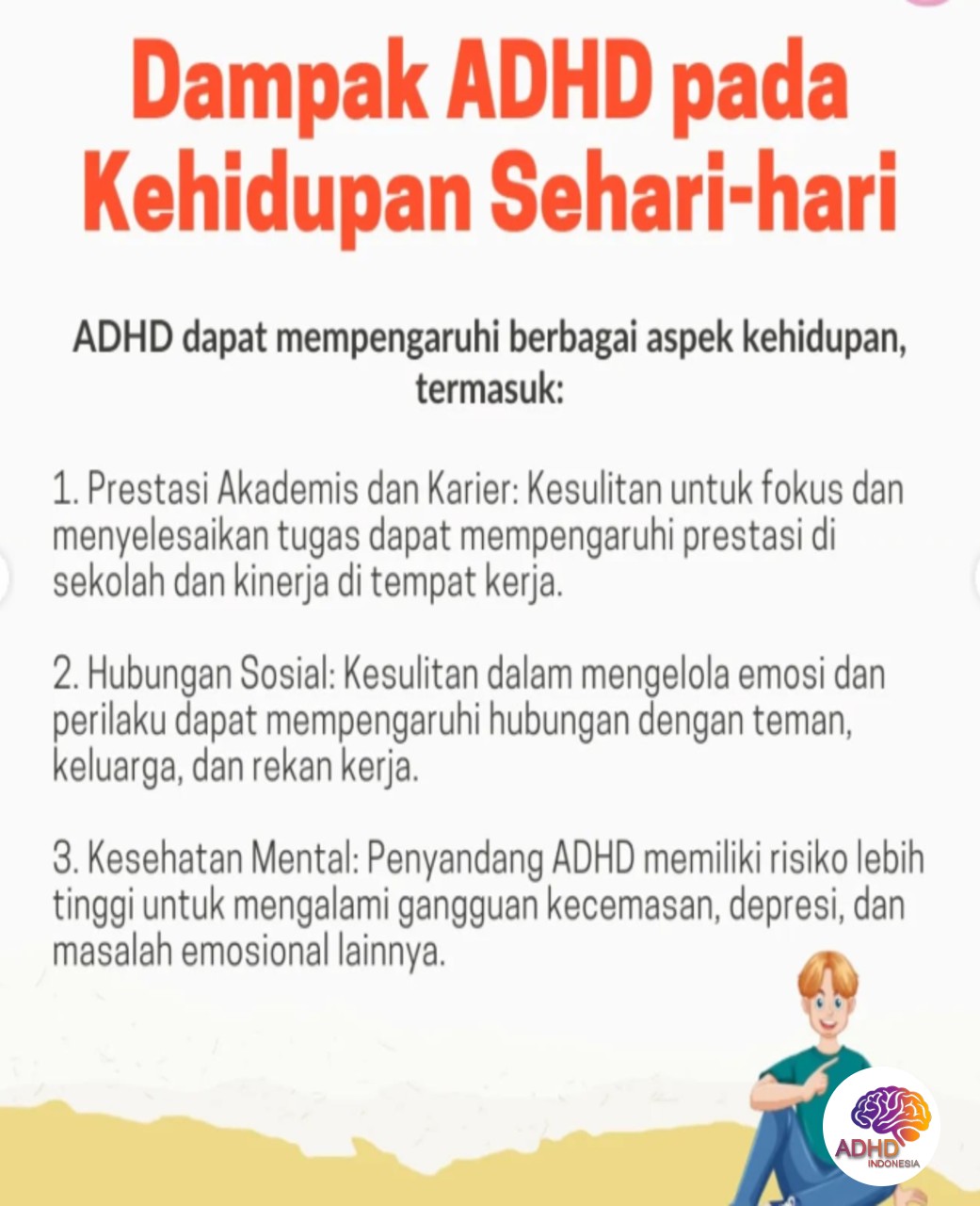 ADHD dan Hubungan Sosial Anak di Lingkungan Sekolah di Kabupaten Konawe Selatan